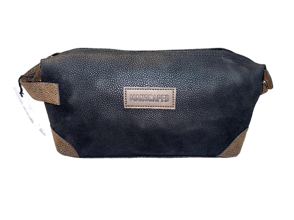 NWT Manscaped Men's toiletry travel storage bag The Shed water resistant